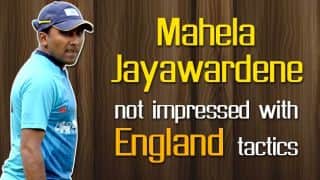 Mahela Jayawardene unimpressed with England's performance